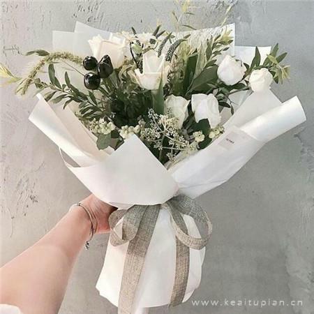 最新超好看的花束大全 小清新的花束朋友圈背景图图片