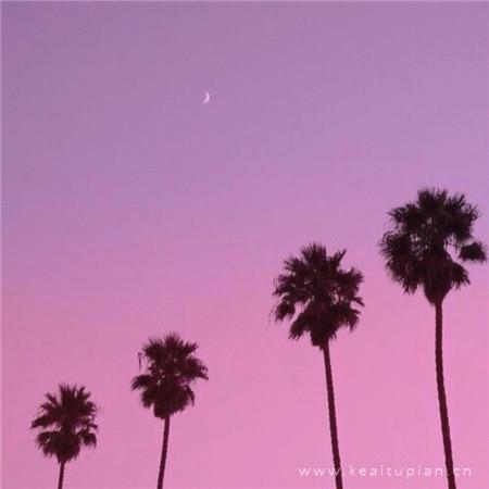 夕阳日落超美的风景头像文艺小清新图片
