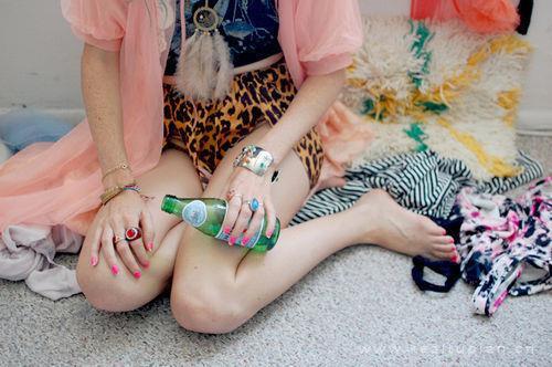 超美野性的诱惑豹纹的狂野图片