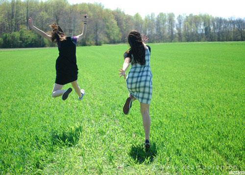 好看姐妹在一起的时光美丽自拍照图片