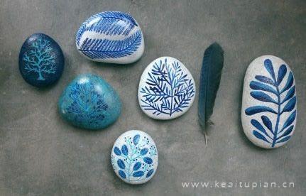 漂亮石头中的世界五彩斑斓图片