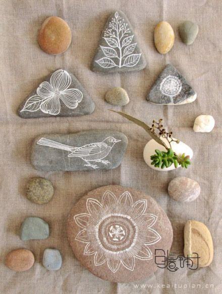 漂亮石头中的世界五彩斑斓图片