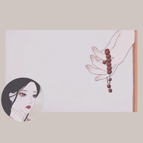 抖音微信超火的古风唯美情侣头像图片