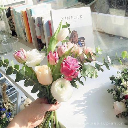 玫瑰花束大全真实 年520情人节玫瑰花背景图图片