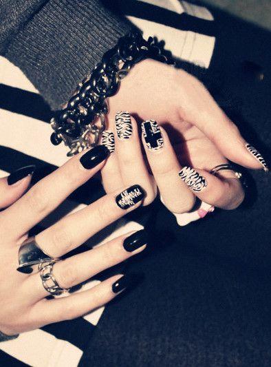 超美你的美甲一如当年那么美丽图片