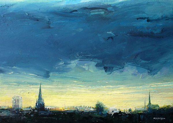 漂亮儿时梦中的童话天空图片