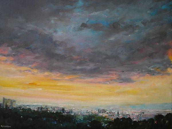 漂亮儿时梦中的童话天空图片