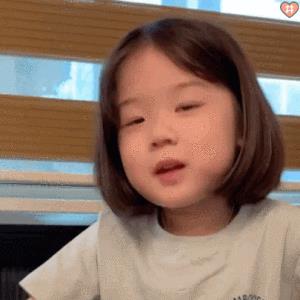 萌娃金雪超可爱GIF表情包大全