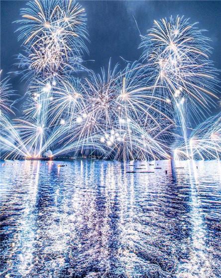 浪漫烟花好看高清手机壁纸图片