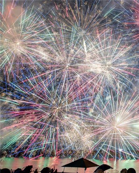 浪漫烟花好看高清手机壁纸图片