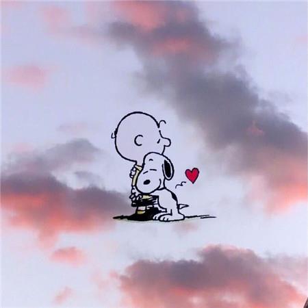 漂亮最火可爱卡通片大全 朋友圈蓝天背景图图片