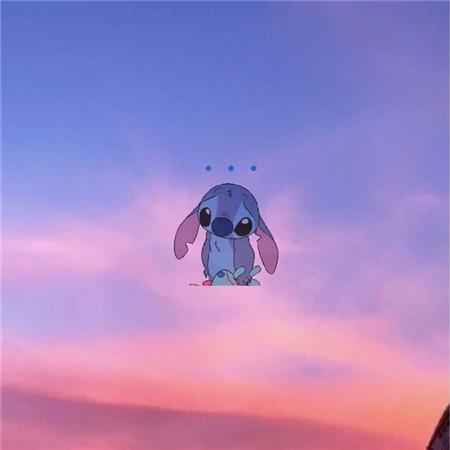 漂亮最火可爱卡通片大全 朋友圈蓝天背景图图片