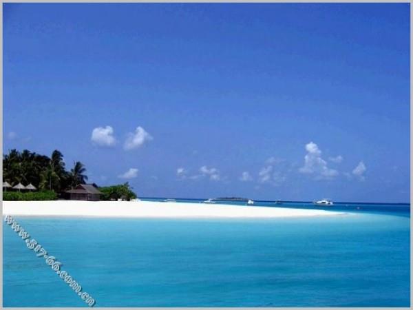 好看马尔代夫蓝色的代名词图片