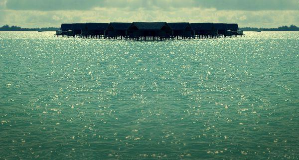 好看马尔代夫蓝色的代名词图片