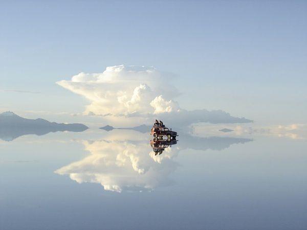 好看大海与天空相接拥抱地球的尽头图片