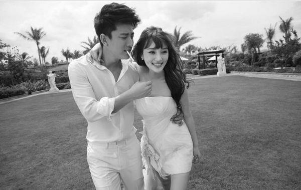 唯美俊男靓女婚纱在你身上如此美丽图片