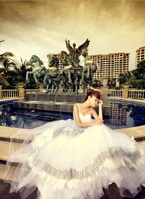 最新那婚纱仿佛生来为你而在图片