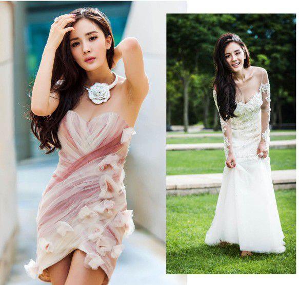 幂的幸福她终于穿上了梦寐的婚纱图片