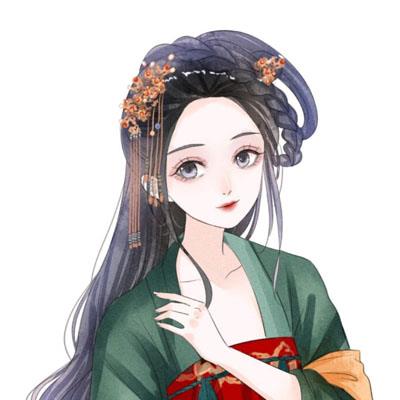 好看古风手绘女生头像淡雅，古风仙女气质头像图片