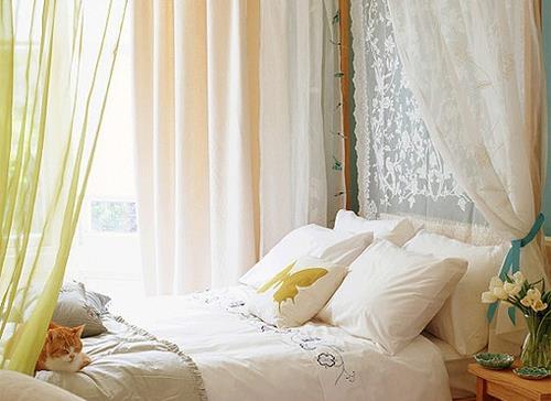 好看的虽然窗帘不能遮蔽身体，却带给我无限温暖图片