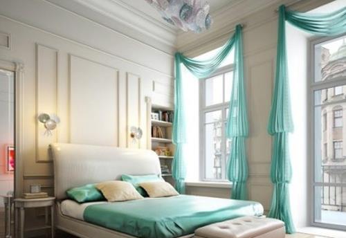 唯美窗帘柔和了整个屋子的色调那么温暖图片