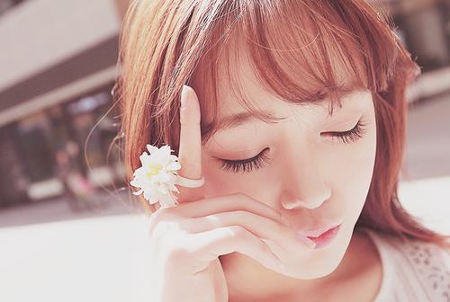 好看韩系佳人经不住那时间的流逝图片