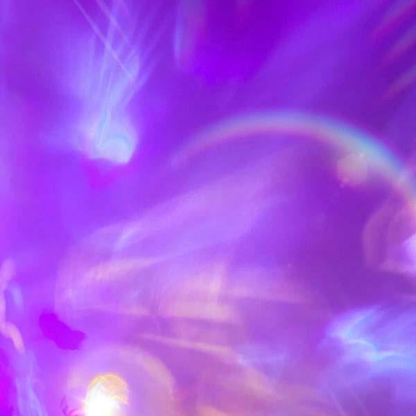 唯美梦幻紫色天空治愈系色调，紫色梦幻天空系列图片