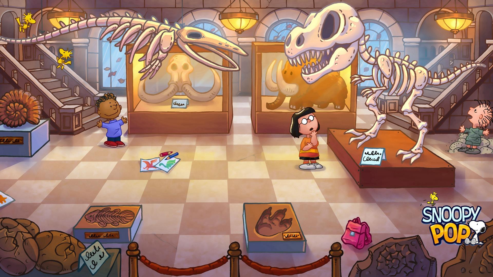 唯美萌系卡通史努比高清图片桌面壁纸