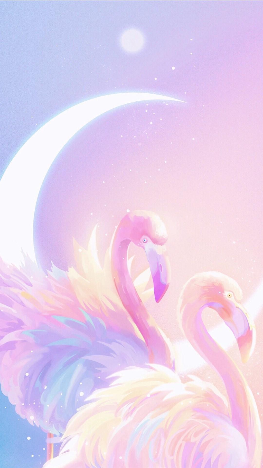 女生粉色系梦幻图片壁纸唯美好看