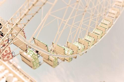 浪漫唯美可爱摩天轮图片