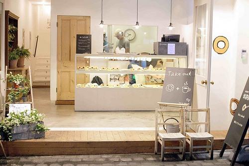 小清新文艺咖啡甜点小店