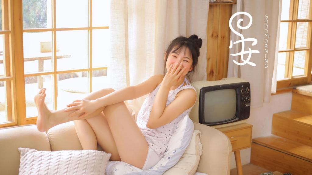 最新清晨好漂亮的美女早安问候图片
