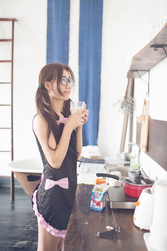 唯美早安氧气美女图片