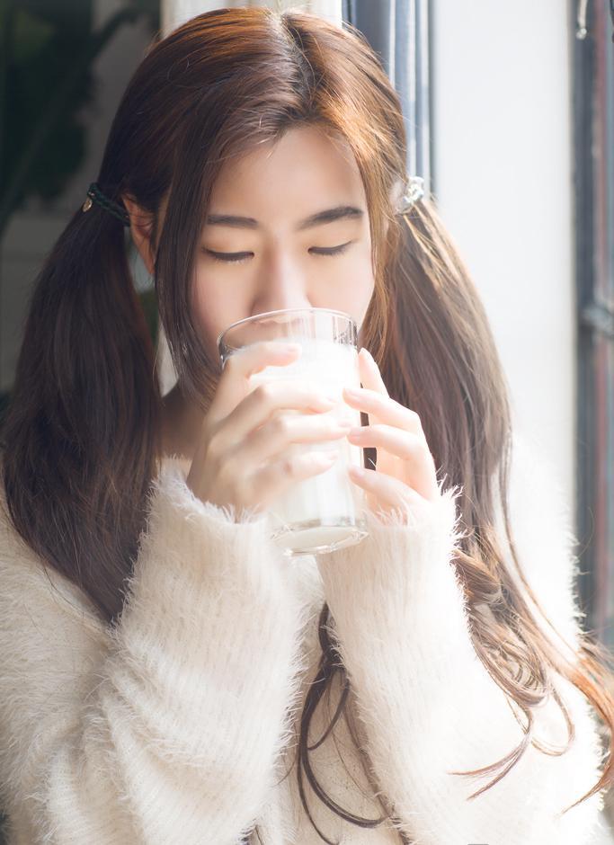 唯美早安氧气美女图片