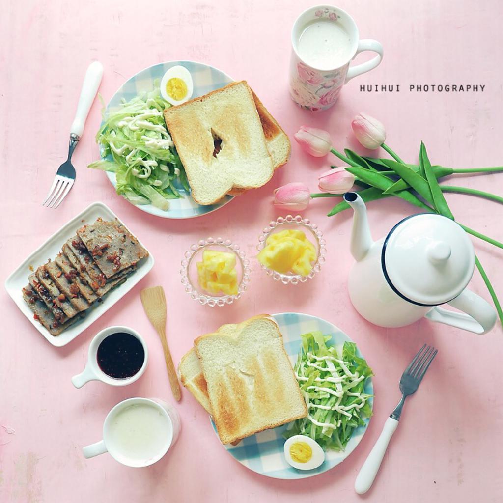 最新早安丰盛早餐图片