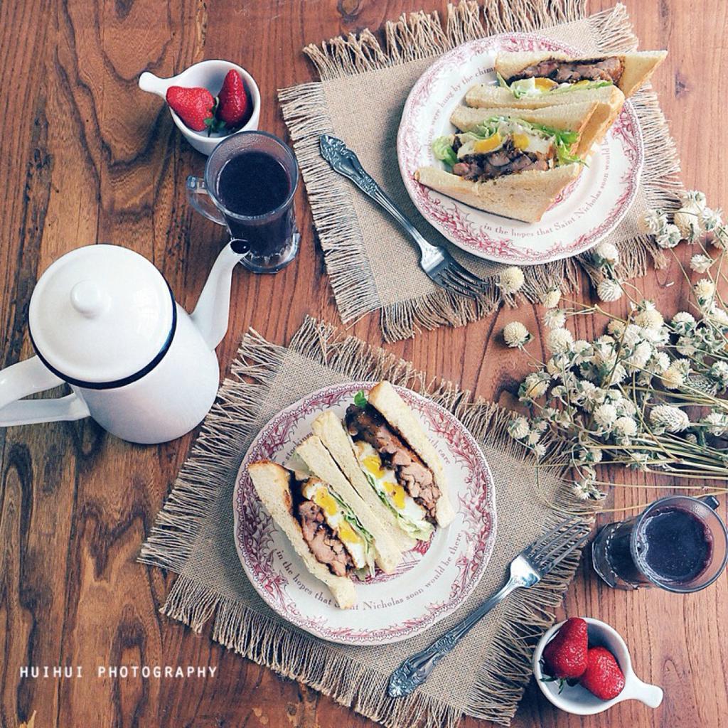 好看的早安早餐日记图片