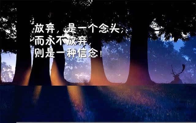 唯美微信早安心语励志语录图片