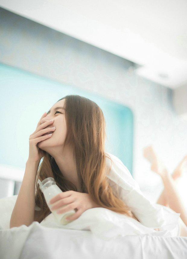 小清新早安女生唯美图片