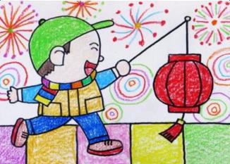 春节图画作品 春节图片图画