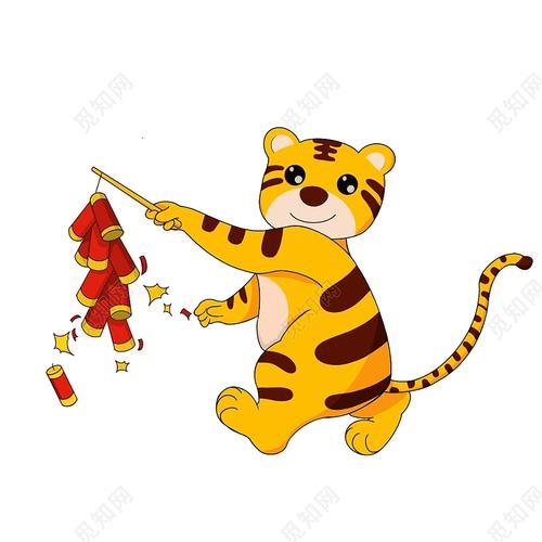 过年老虎图片 喜庆老虎图片
