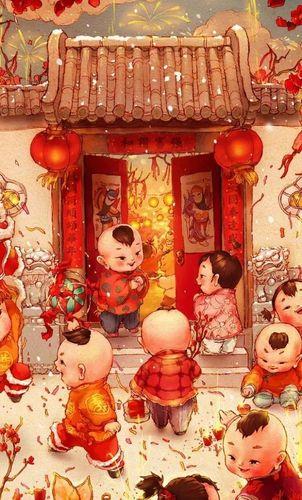 拜新年图片 新年拜年图片