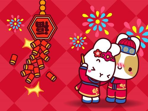 新年图片可爱 可爱图片新年快乐