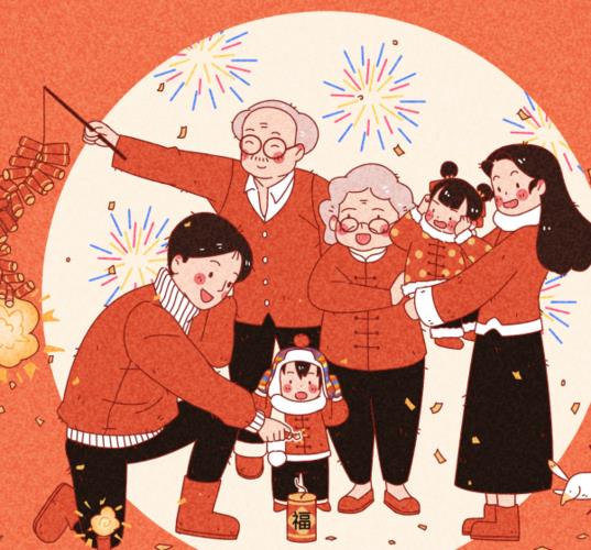 庆祝新年图片 庆新春迎新年的图片