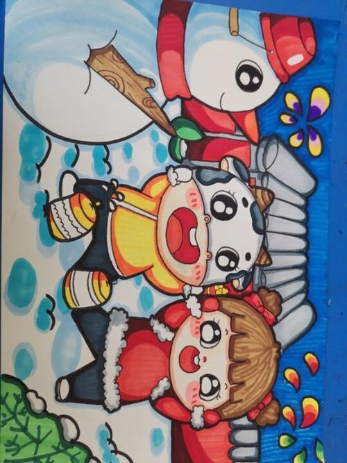 新年图画 过新年的图画