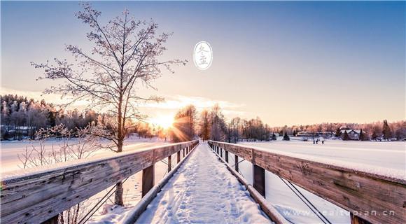 最美冬天雪景图片大全-2022冬至景色的图片大全
