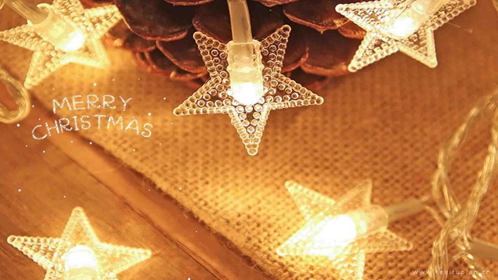 2021圣诞节平安夜的灯光精选唯美意境桌面图片