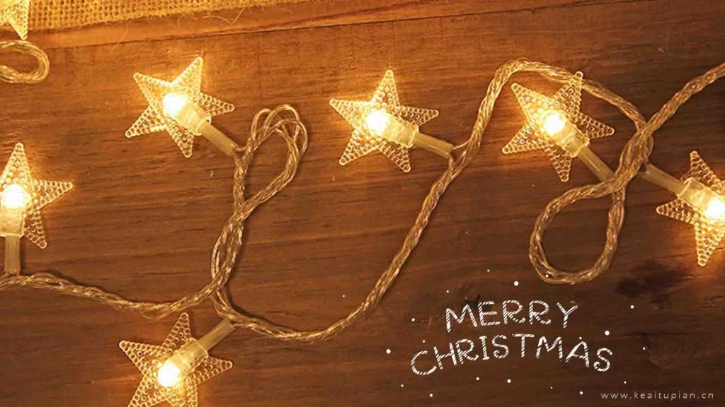 2021圣诞节平安夜的灯光精选唯美意境桌面图片