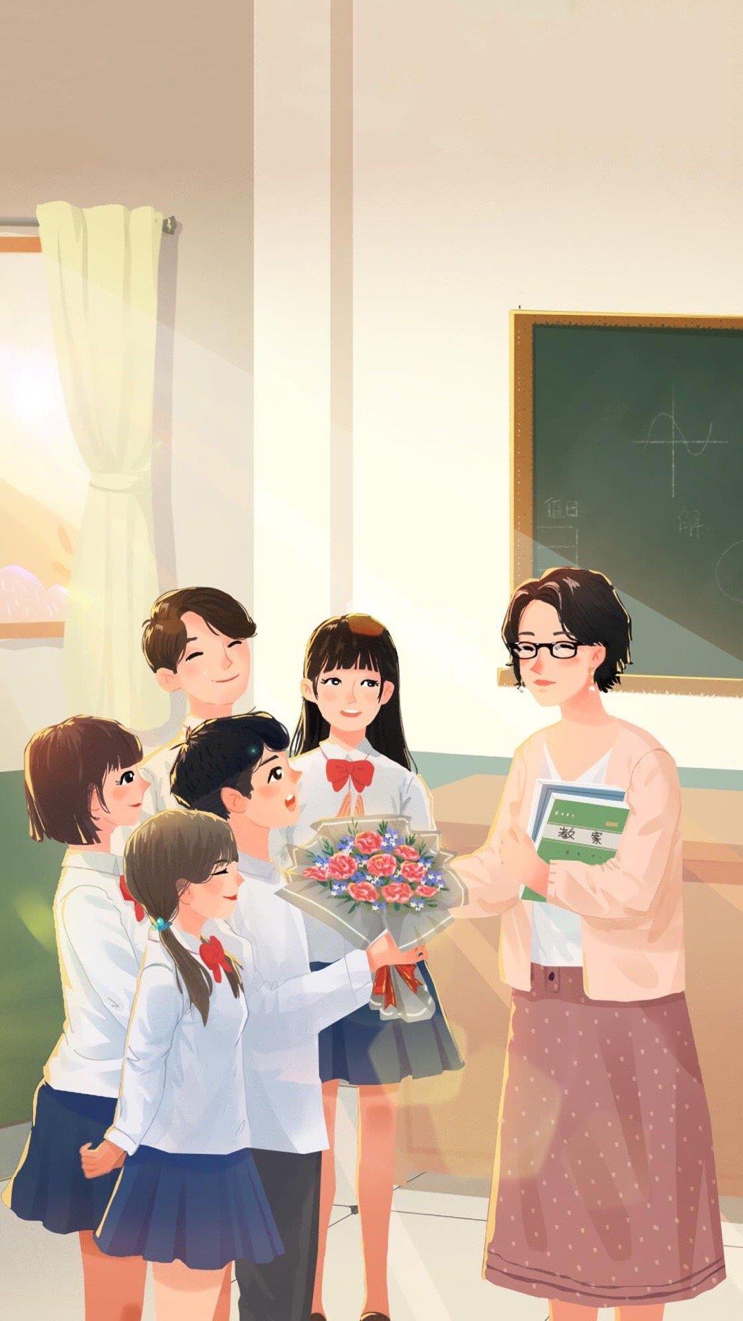 2021教师节海报壁纸图片|感念师恩