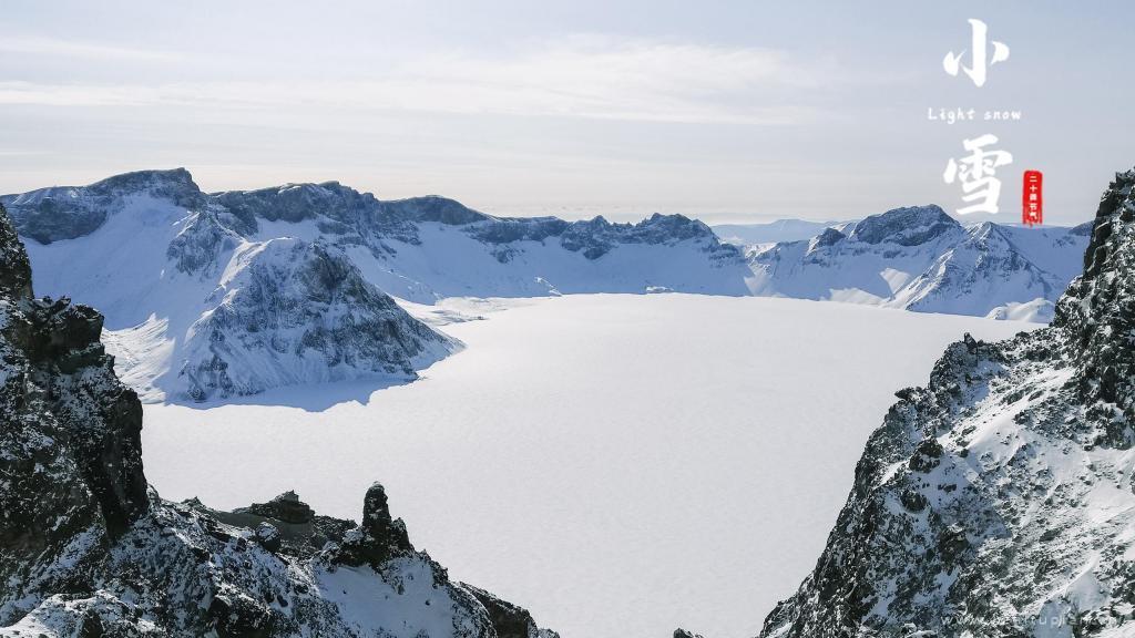 2021年小雪时节精选冬日白茫茫的雪景唯美图片