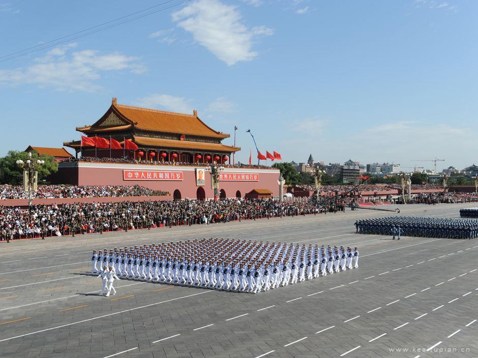 经典高清60周年国庆阅兵图片